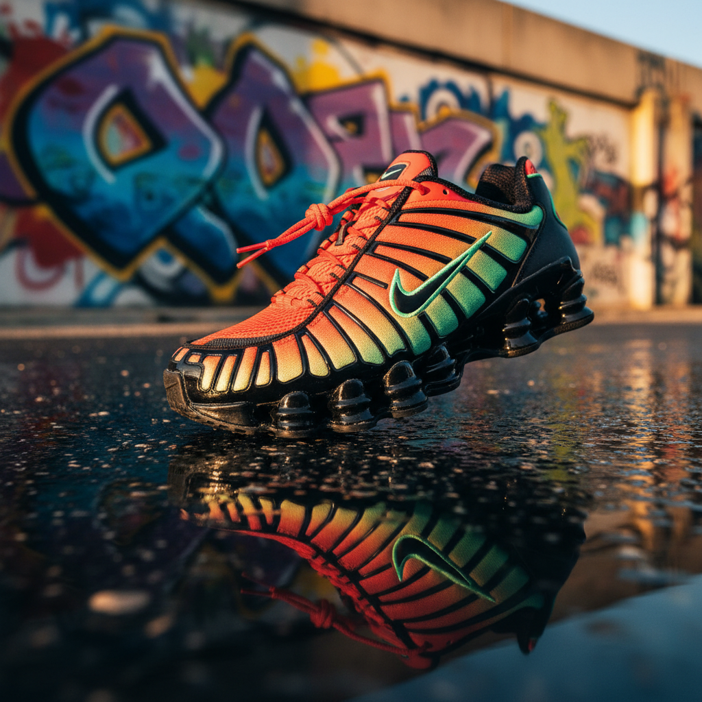 Nike Shox TL Gradient - Side Profile