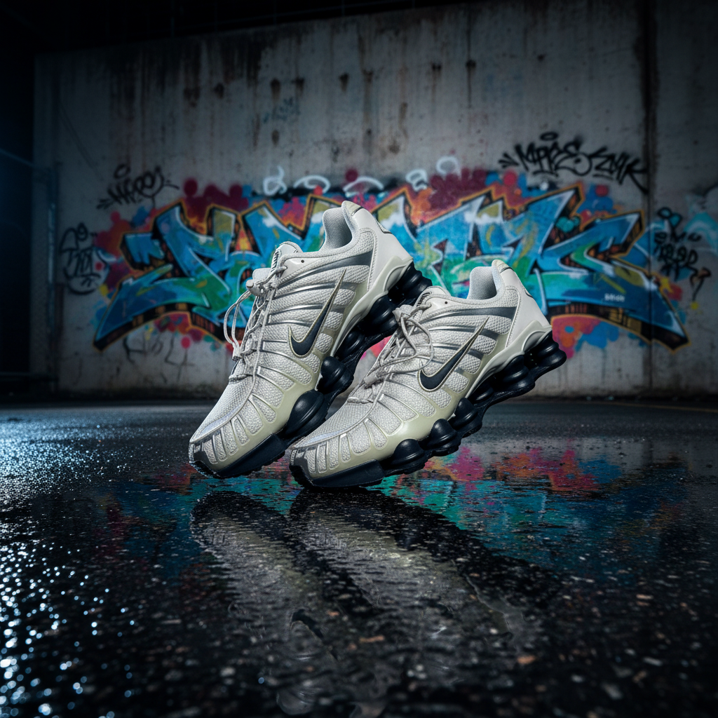 Nike Shox TL - Hero Shot Urban Night