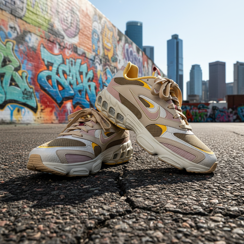 Nike Zoom Air Beige/Jaune - Urban Street
