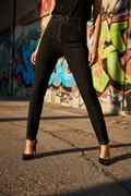 Pantalon Sandro noir éditorial