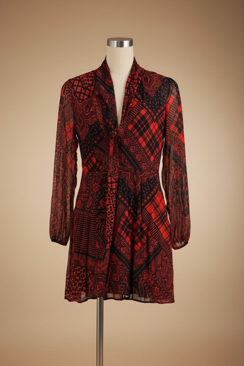 Robe Rouge et Noir