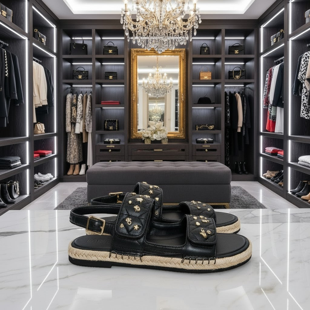 Sandales Karl Lagerfeld – À plat horizontal