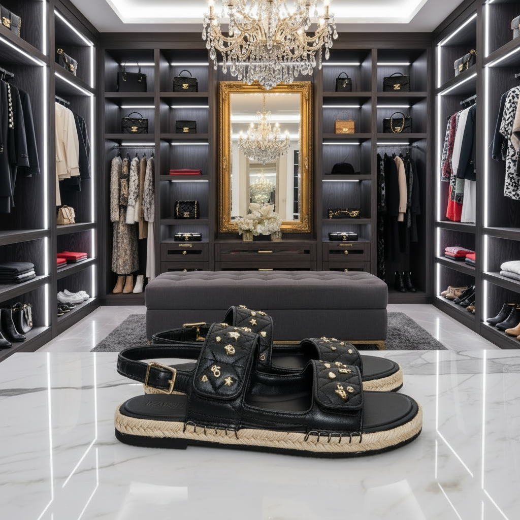 Sandales Karl Lagerfeld – À plat horizontal