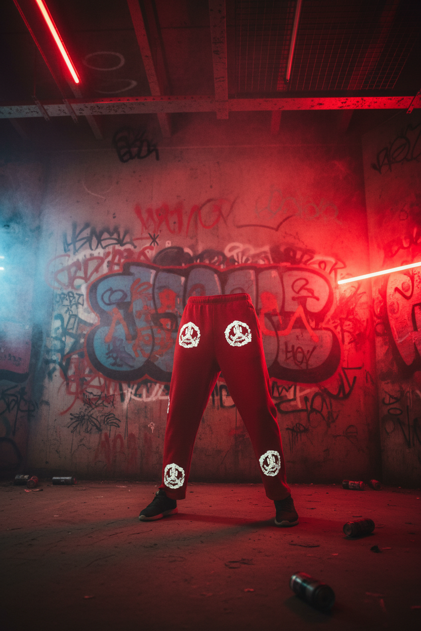 Smiley Skull Jogger – Placement Fidèle